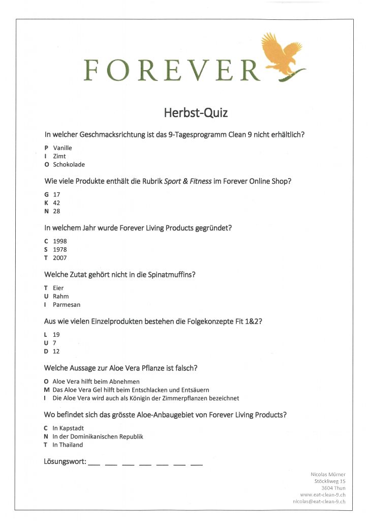 HerbstQuiz Nicolas Mürner