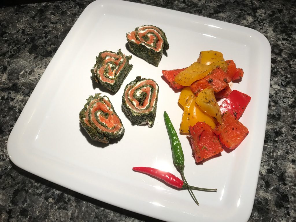 Spinat-Lachs-Roulade - Nicolas Mürner