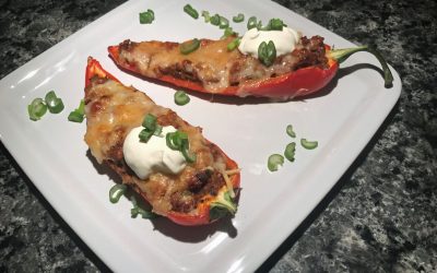 gefüllte Spitzpaprika