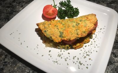 Low Carb Tacco mit Tomate Mozzarella
