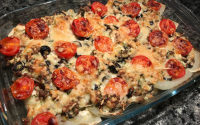 Fenchel-Gratin mit Hüttenkäse