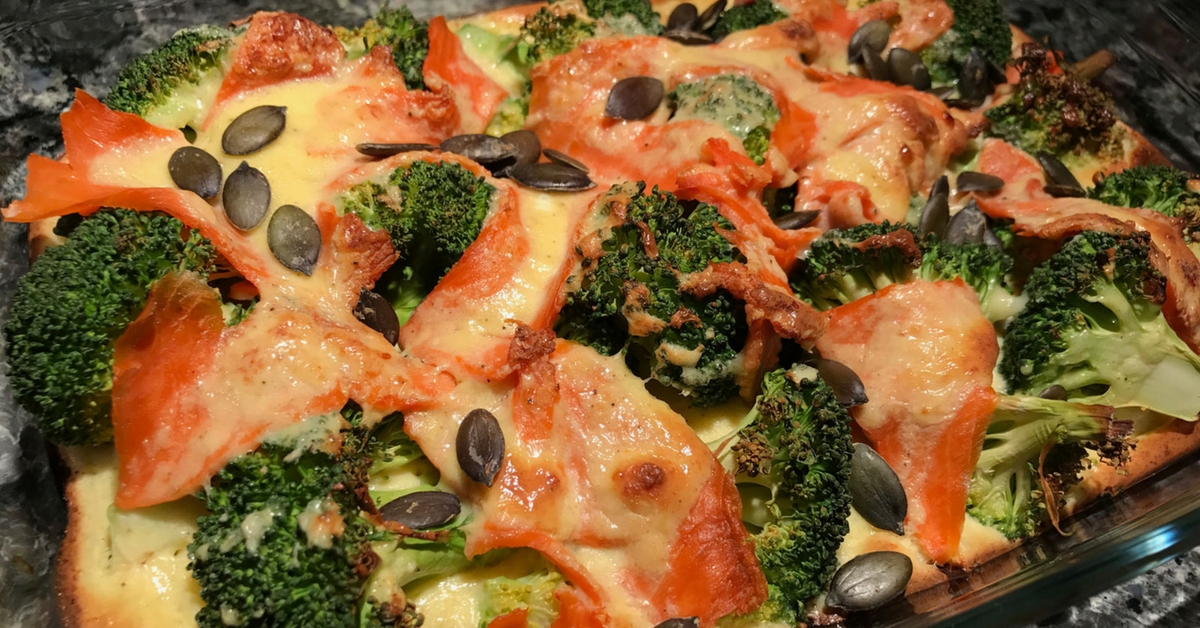 Broccoli-Lachs-Gratin Low Carb - nm-fitcoach.ch by Nicolas
